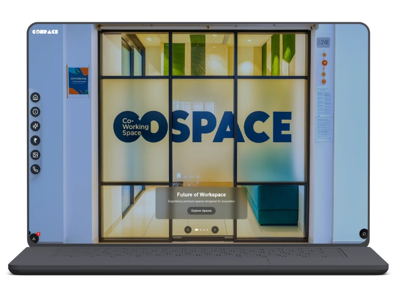 The CoSpace Coworking Website