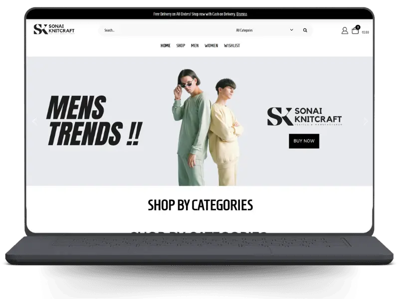 Sonaiknitcraft E-commerce Website