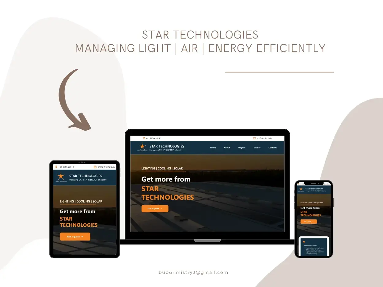 Star Technologies Website