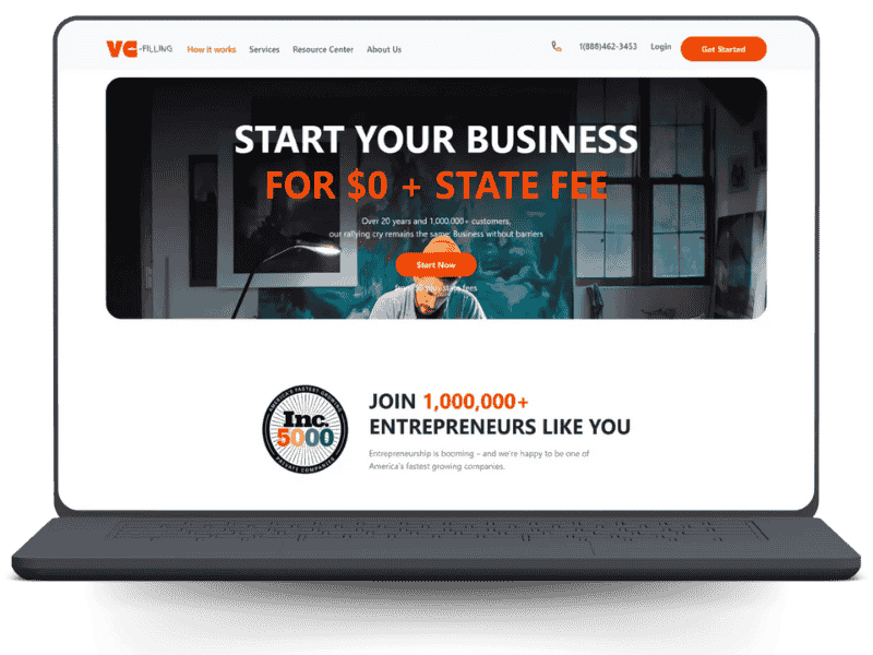 vcfilling Business Website